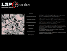 Tablet Screenshot of lap-center.hu